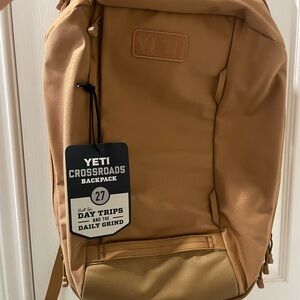 YETI Crossroads Backpack in Brown